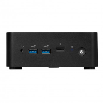 MSI Cubi NUC 1M-021DE Mini dators Barebone - Intel Core 5 120U, 8GB RAM, 512GB SSD, Windows 11 Pro, melns 00B0B111-021