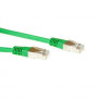 ACT zaļš 1,5 m F/UTP CAT5e tīkla kabelis ar RJ45 savienotājiem (IB7751)