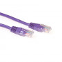ACT Purple 10m U/UTP CAT5e komutacinis kabelis ar RJ45 savienotājiem (IB4710)