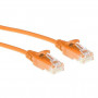 ACT Orange 1,5m LSZH U/UTP CAT6 Datacenter Slimline patch kabelis ar RJ45 savienotājiem (DC9151)