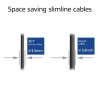ACT 1,5 m LSZH S/FTP CAT7 slimais savienojuma kabelis, ar aizsargātu fiksatoru, melns (DF7951)