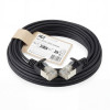 ACT melns 7m LSZH S/FTP CAT7 Slimline tīkla kabelis ar RJ45 savienotājiem (DF7907)