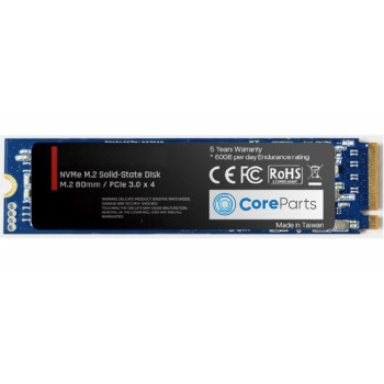 CoreParts CPSSD-M.2NVMEHE-2TB iekšējais cietvielu disks M.2 2000 GB PCI Express 3.0 3D NAND NVMe