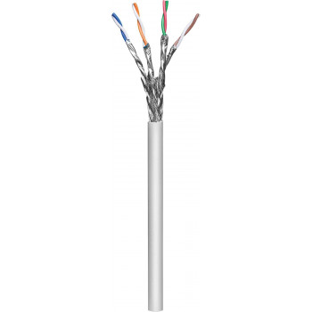 Intellinet Cat6a SFTP PiMF masveida kabelis, 305 m, bez halogēniem, izturīgs, pelēks 705035