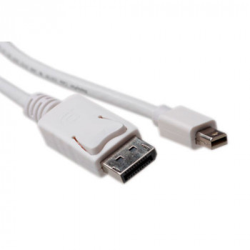 ACT AK3966 Mini DisplayPort uz DisplayPort kabelis 3m balts