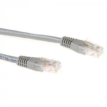 ACT Grey 3m LSZH U/UTP CAT6 tīkla kabelis ar RJ45 savienotājiem IB9003
