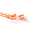 ACT IS1515 15m oranžs Cat6 U/UTP tīkla kabelis ar snagless savienotājiem