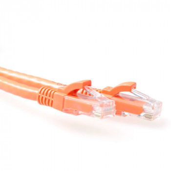 ACT Oranžs 1,5m U/UTP CAT6A patch kabelis ar RJ45 savienotājiem IB2151