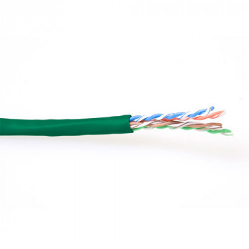 ACT CAT6 U/UTP savītais patch kabelis zaļš 100m (EP870H)