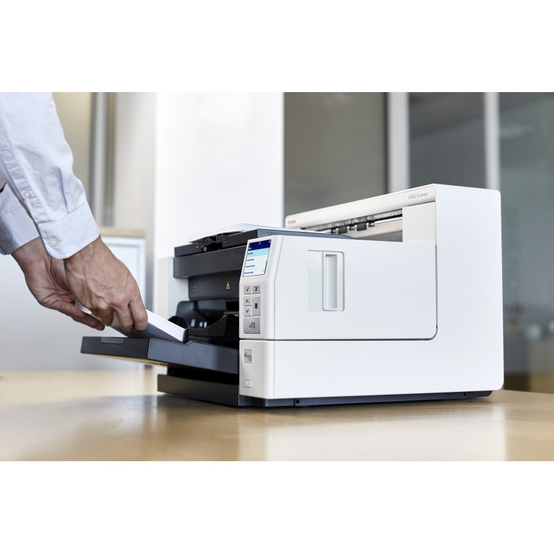 Kodak i4850 ražošanas dokumentu skeneris - 600 dpi, abpusēja skenēšana, 150 ppm, 500 lapu ADF, USB 3.0