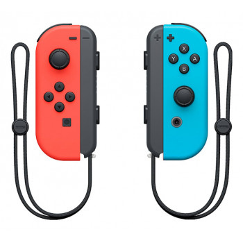 Nintendo Joy-Con 2 gabalu komplekts (neona sarkans/neona zils)
