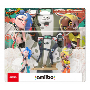 Nintendo Splatoon Raiders amiibo 3 komplekts: Mako, Muri un Mantaro (Deep Cut) - NFC figūras Switch