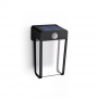 Philips Outdoor Solar Shroud sienas lampa 2,3 W ar dienasgaismas un kustības sensoru