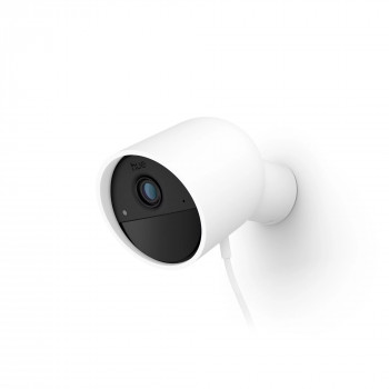 Philips Hue Secure vadu kamera ar 2K video izšķirtspēju, balta