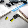 Silicon Power C200 USB-C 3.2 microSD karšu lasītājs - Melns