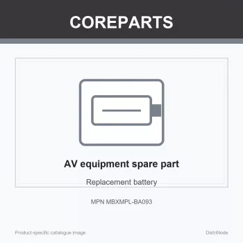 CoreParts MBXMPL-BA093 rezerves akumulators AV iekārtām