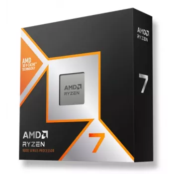 Procesors AMD Ryzen 7 9800X3D 4.7 GHz 8 kodoli 104 MB L2 un L3 ligzda AM5