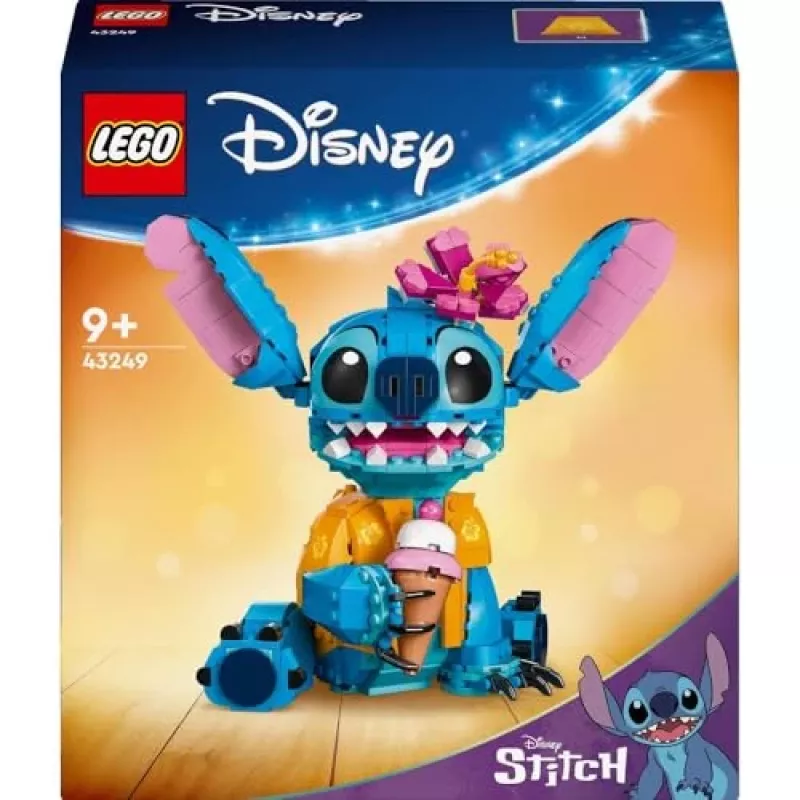 LEGO | Disney Stitch būvējama rotaļlieta ar saldējuma konusu 43249