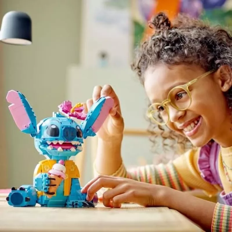 LEGO | Disney Stitch būvējama rotaļlieta ar saldējuma konusu 43249