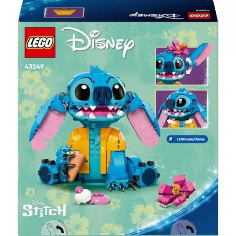 LEGO | Disney Stitch būvējama rotaļlieta ar saldējuma konusu 43249