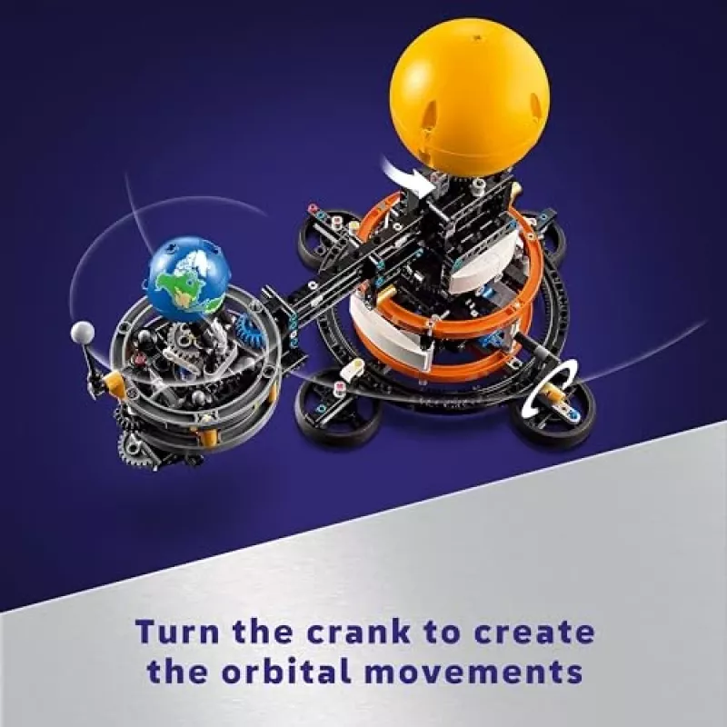 LEGO Technic Planēta Zeme un Mēness Orbītā