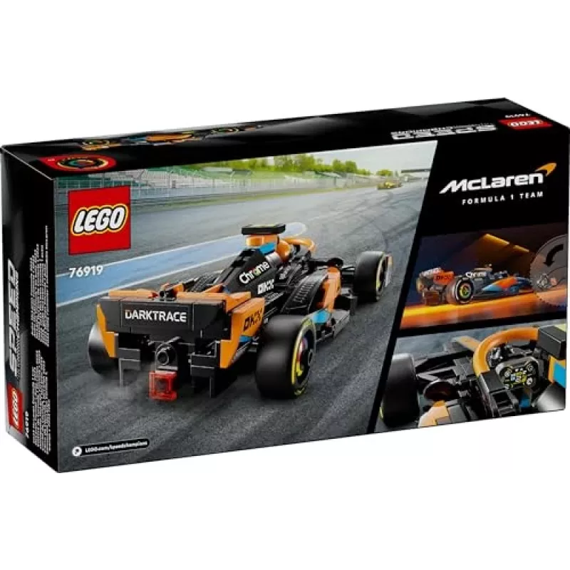 LEGO Speed Champions McLaren Formula 1 Auto 2023 Modelis 76919 komplekts