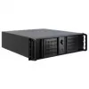 Inter-Tech 3U-3098-S Rack Melns
