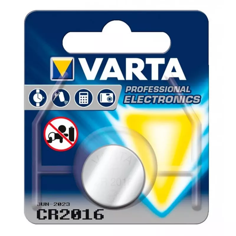 Varta CR2032 litija pogas baterijas, 3 V, 10 gab. (BAVA CR2032-10)