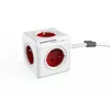 Allocacoc PowerCube Extended - 1,5 m - Pelēks/Sarkans - 220-240V