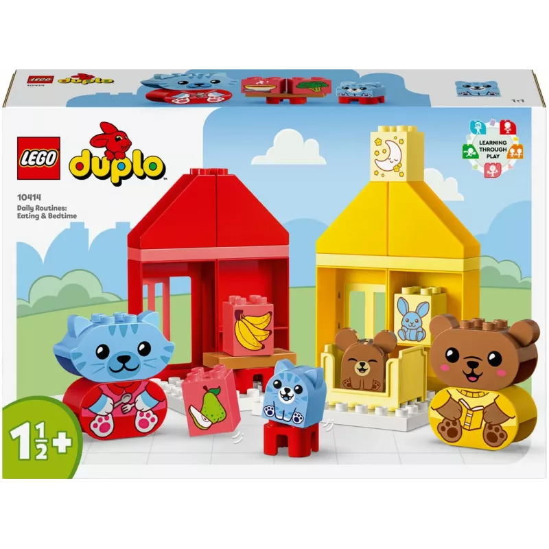 LEGO DUPLO Manas Pirmās Ikdienas Rutīnas: Ēšana un Gulētiešana 10414
