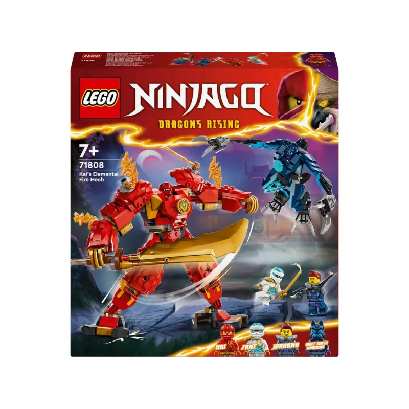 LEGO NINJAGO komplekts 71808 — 322 gabali, 4 minifigūras, 160 mm