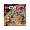 LEGO Star Wars Clone Trooper & Battle Droid Battle Pack ar ātrumvelosipēdu, 4 minifigūrām un 5 figūrām