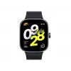 Xiaomi Redmi Watch 4 — Viedpulkstenis ar TPU siksniņu, melns, plaukstas locītavai 135–205 mm, displejs 5 cm (1.97 inch)