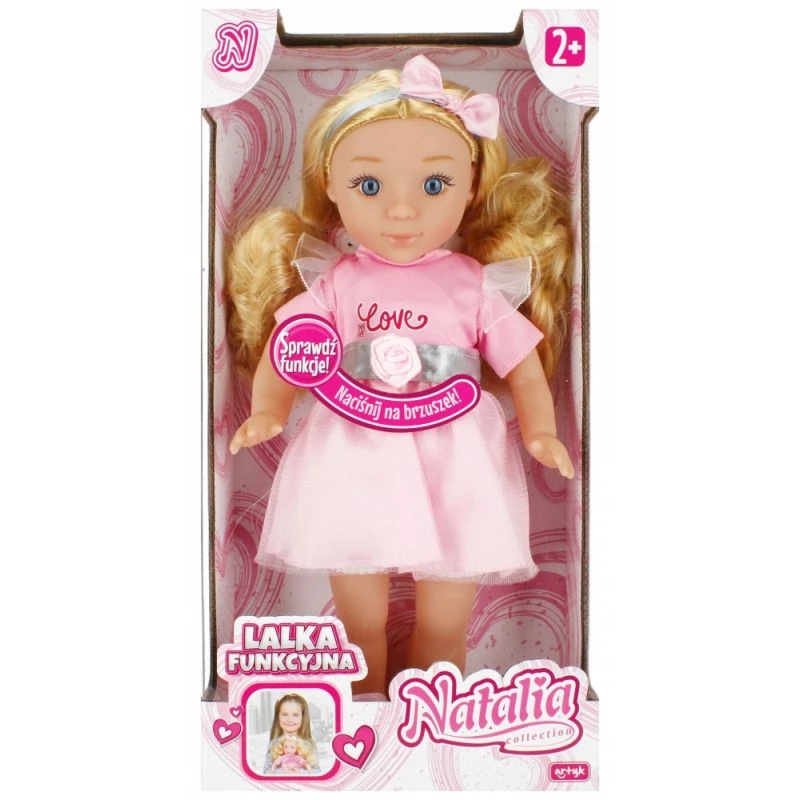 Leļļu lelle Artyk 168765, 36 cm, kustīgas ekstremitātes, rotaļu lelle