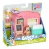 TMTOYS figūru komplekts Mini Bluey Saldējuma Veikals BLU17553 – kolekcionējamas rotaļu figūras, maza mēroga komplekts