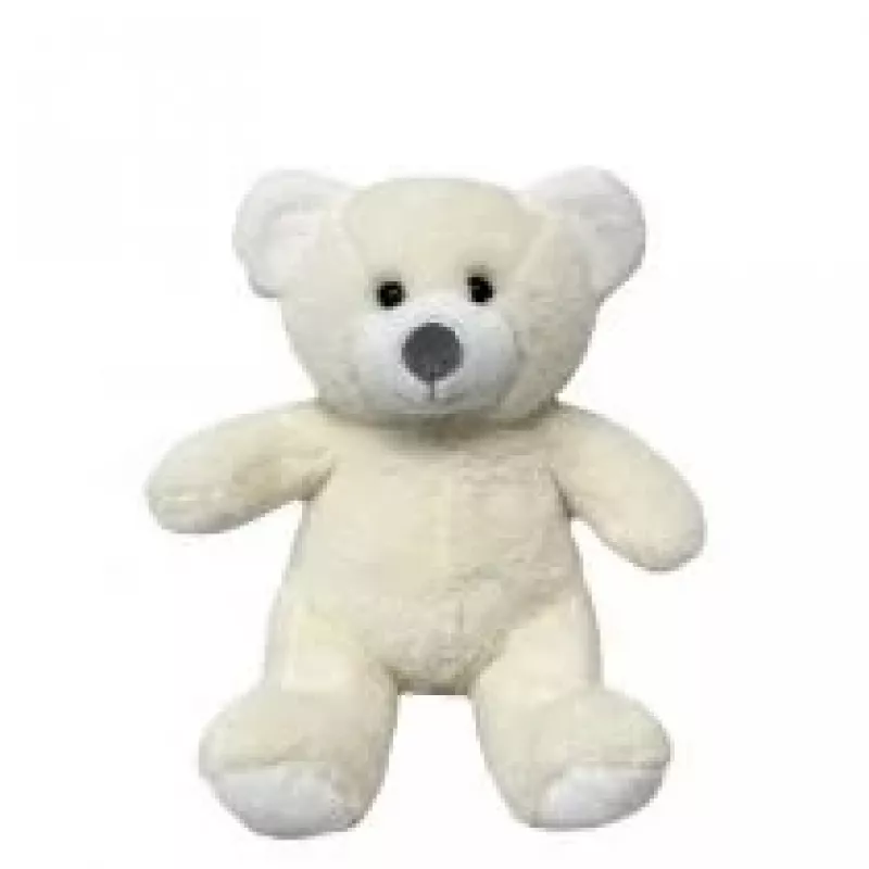 Mīkstā rotaļlieta TULILO Teddy Bear Mascot Olus 23 cm krēmkrāsas plīša figūra