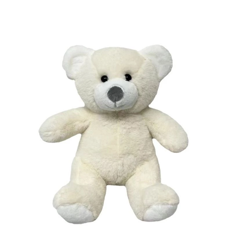 Mīkstā rotaļlieta TULILO Teddy Bear Mascot Olus 23 cm krēmkrāsas plīša figūra