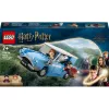 LEGO Harijs Poters Lidojošais Ford Anglia Auto Rotaļlieta Bērniem No 7 Gadiem Ar Ronu Vīzliju un Hedvigu