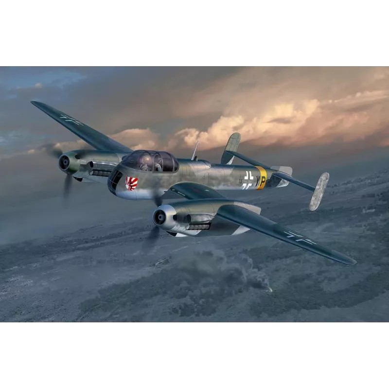 Plastmasas modeļa komplekts REVELL Arado AR-240 1/72 mērogs — lidmašīnas saliekamais modelis