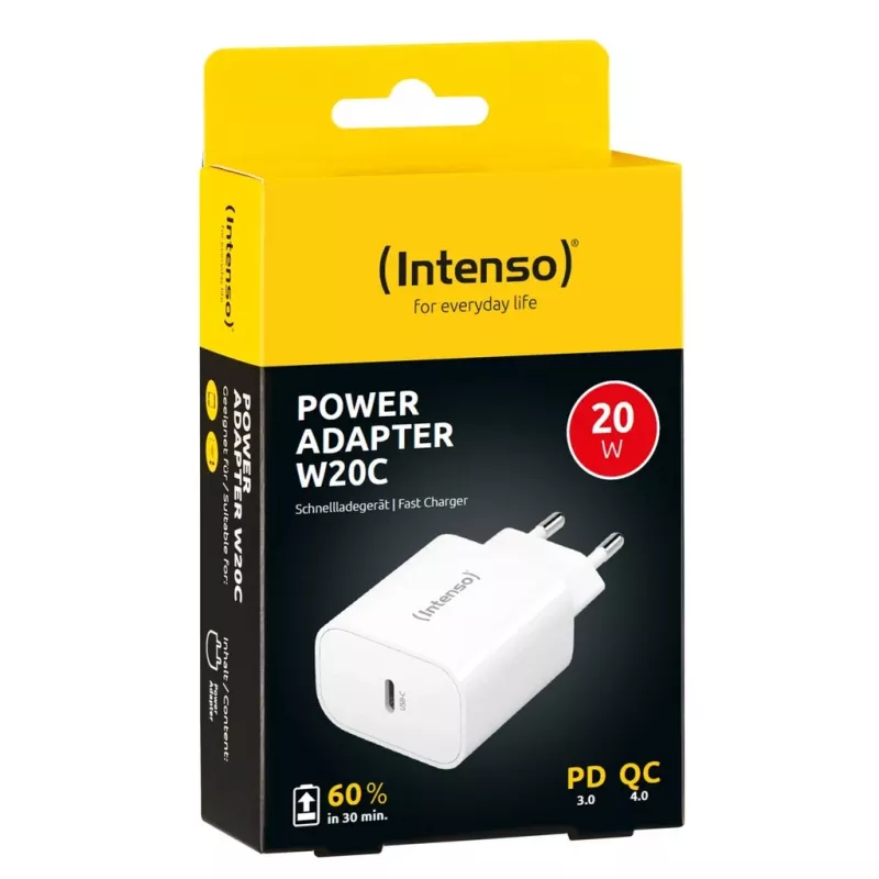 Lādētājs iekštelpām Intenso POWER ADAPTER USB-C 7802012