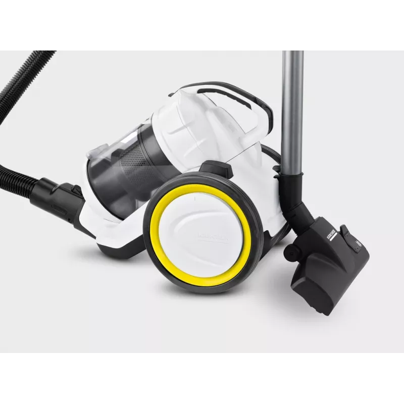 Karcher VC 3 putekļsūcējs ar cilindru — sausā tīrīšana, 700 W, 0.9 L bez maisa, HEPA 13