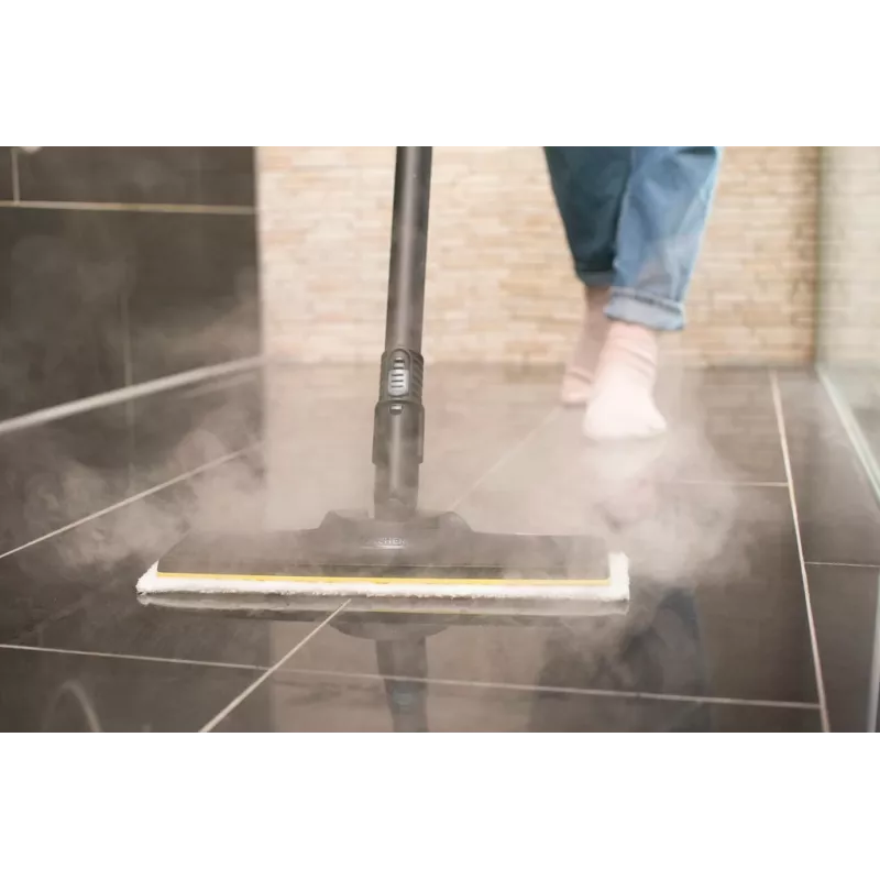 Cilindriskais tvaika tīrītājs Kärcher SC 3 EasyFix — 1900 W, 1 L tvertne, 3,5 bar, 2,2 m šļūtene