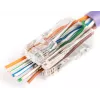 RJ45 vadu savienotājs Digitus X-ML-6U-EZ caurspīdīgs vīriešu 100 gab.