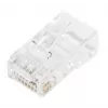 DIGITUS RJ45 Modularais Spraudnis (8P8C) Caurvads, CAT 5e, Neeksranēts, AWG 26-24, 100 Gabali (X-ML-5U-EZ)