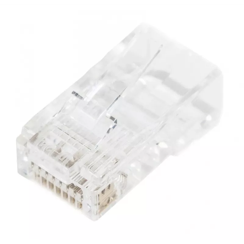DIGITUS RJ45 Modularais Spraudnis (8P8C) Caurvads, CAT 5e, Neeksranēts, AWG 26-24, 100 Gabali (X-ML-5U-EZ)