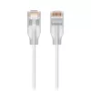 Ubiquiti UACC-Cable-Patch-EL-0.15M-W tīkla kabelis, caurspīdīgi balts, Cat6