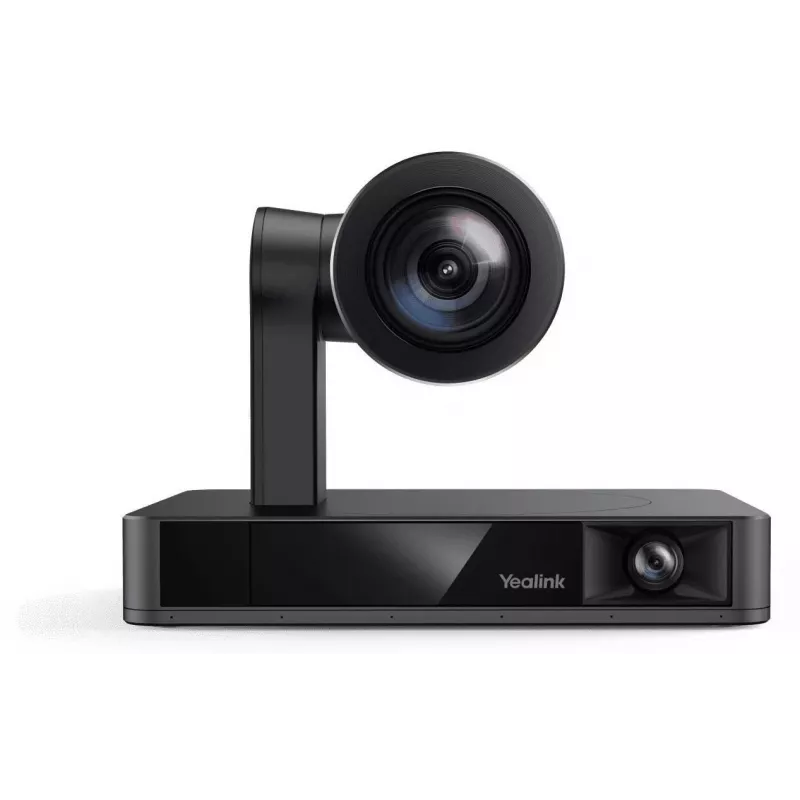 Tīmekļa kamera Yealink UVC86 Melna — 8 MP 4K Ultra HD, 30 kadri/s, RJ-45 interfeiss, 40° līdz -90° slīpums