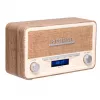 Denver DAB-18LW retro radio balts