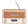 Denver DAB-18LW retro radio balts