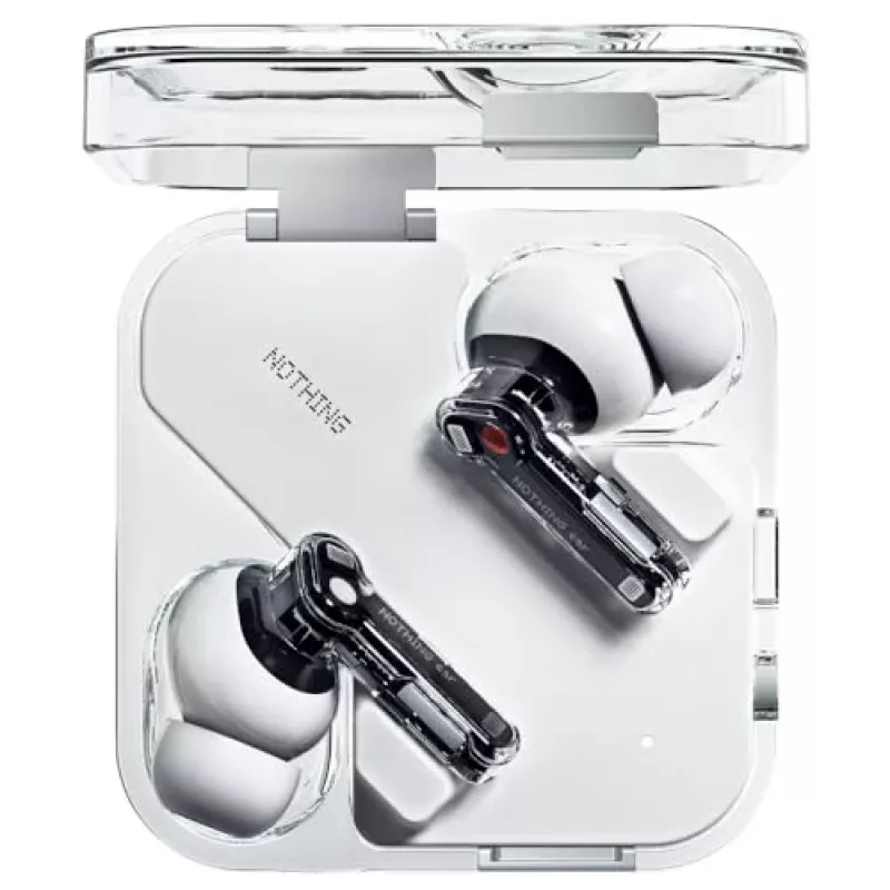 Austiņas Nothing Ear True Wireless Stereo caurspīdīgi baltas